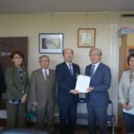 日本共産党荒川区議団が２０１９年度予算要望４３２項目を西川区長に提出。