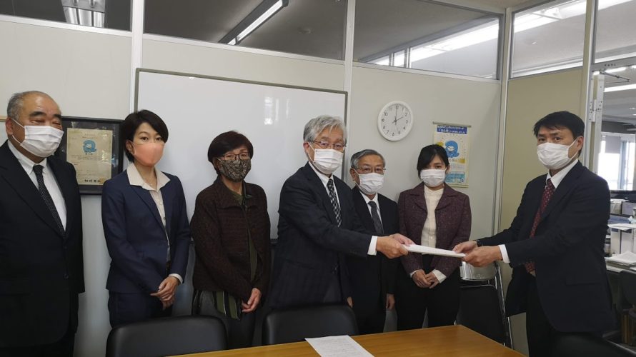日本共産党荒川荒川区議団は、第３波の新型コロナ感染拡大に対応した緊急対策を求める申し入れを行いました